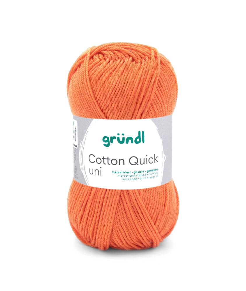 Fil à tricoter COTTON QUICK UNI - Gründl - PPSC - certifié Oeko-Tex Fil à tricoter COTTON QUICK UNI - Gründl - PPSC - certifié Oeko-Tex
