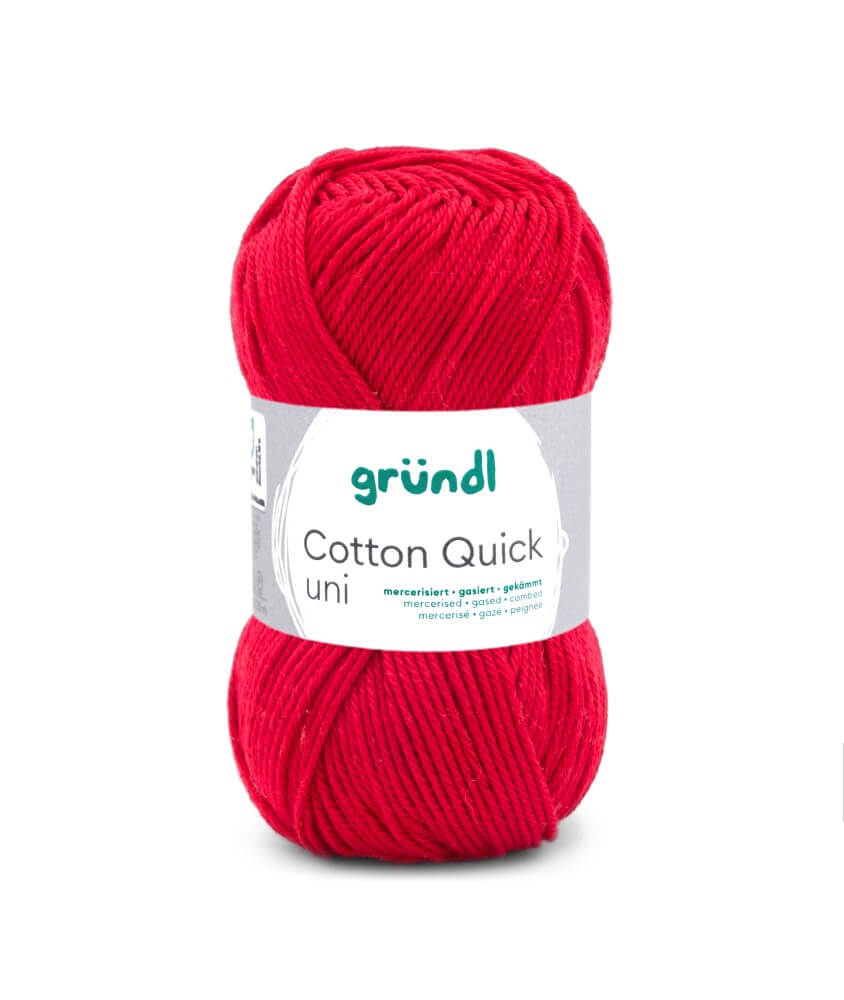 Fil à tricoter COTTON QUICK UNI - Gründl - PPSC - certifié Oeko-Tex