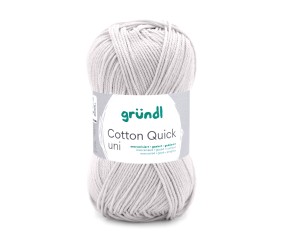 Fil à tricoter COTTON QUICK UNI - Gründl - PPSC - certifié Oeko-Tex