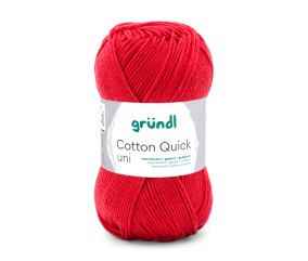 Fil à tricoter COTTON QUICK UNI - Gründl - PPSC - certifié Oeko-Tex