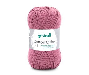 Fil à tricoter COTTON QUICK UNI - Gründl - PPSC - certifié Oeko-Tex