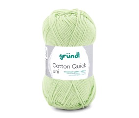Fil à tricoter COTTON QUICK UNI - Gründl - PPSC - certifié Oeko-Tex