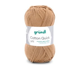 Fil à tricoter COTTON QUICK UNI - Gründl - PPSC - certifié Oeko-Tex