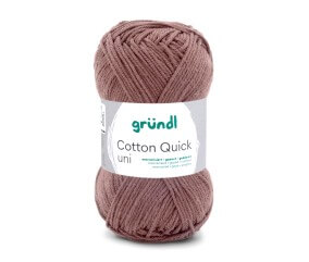Fil à tricoter COTTON QUICK UNI - Gründl - PPSC - certifié Oeko-Tex