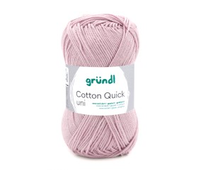 Fil à tricoter COTTON QUICK UNI - Gründl - PPSC - certifié Oeko-Tex