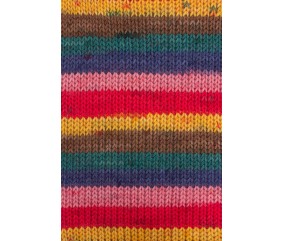 Laine à chaussettes à tricoter HOT SOCKS COLOR - Grundl - certifiée Oeko-Tex