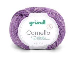 Pelote de Laine Mérinos et Chameau CAMELLO de Gründl – Fil Naturel Doux et Thermorégulateur