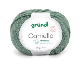 Pelote de Laine Mérinos et Chameau CAMELLO de Gründl – Fil Naturel Doux et Thermorégulateur
