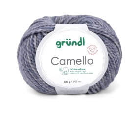 Pelote de Laine Mérinos et Chameau CAMELLO de Gründl – Fil Naturel Doux et Thermorégulateur