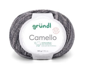 Pelote de Laine Mérinos et Chameau CAMELLO de Gründl – Fil Naturel Doux et Thermorégulateur