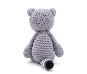 Kit de Crochet Gründl – Wilma le Raton Laveur - Tout inclus pour créer une peluche adorable