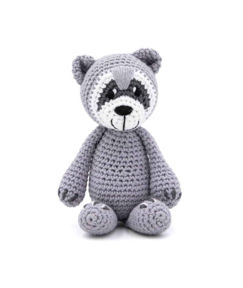 Kit de Crochet Gründl – Wilma le Raton Laveur - Tout inclus pour créer une peluche adorable Kit de Crochet Gründl – Wilma le Raton Laveur - Tout inclus pour créer une peluche adorable