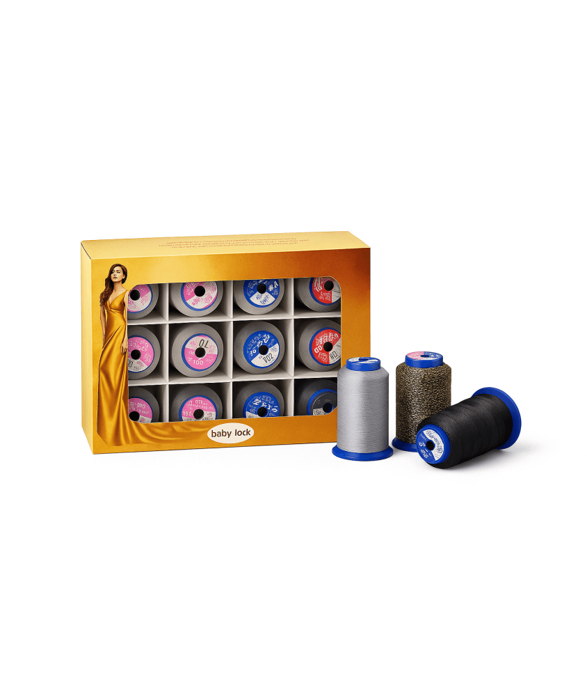 Boite de 12 cônes Fujix pour surjeteuse – Baby Lock Boite de 12 cônes Fujix pour surjeteuse – Baby Lock