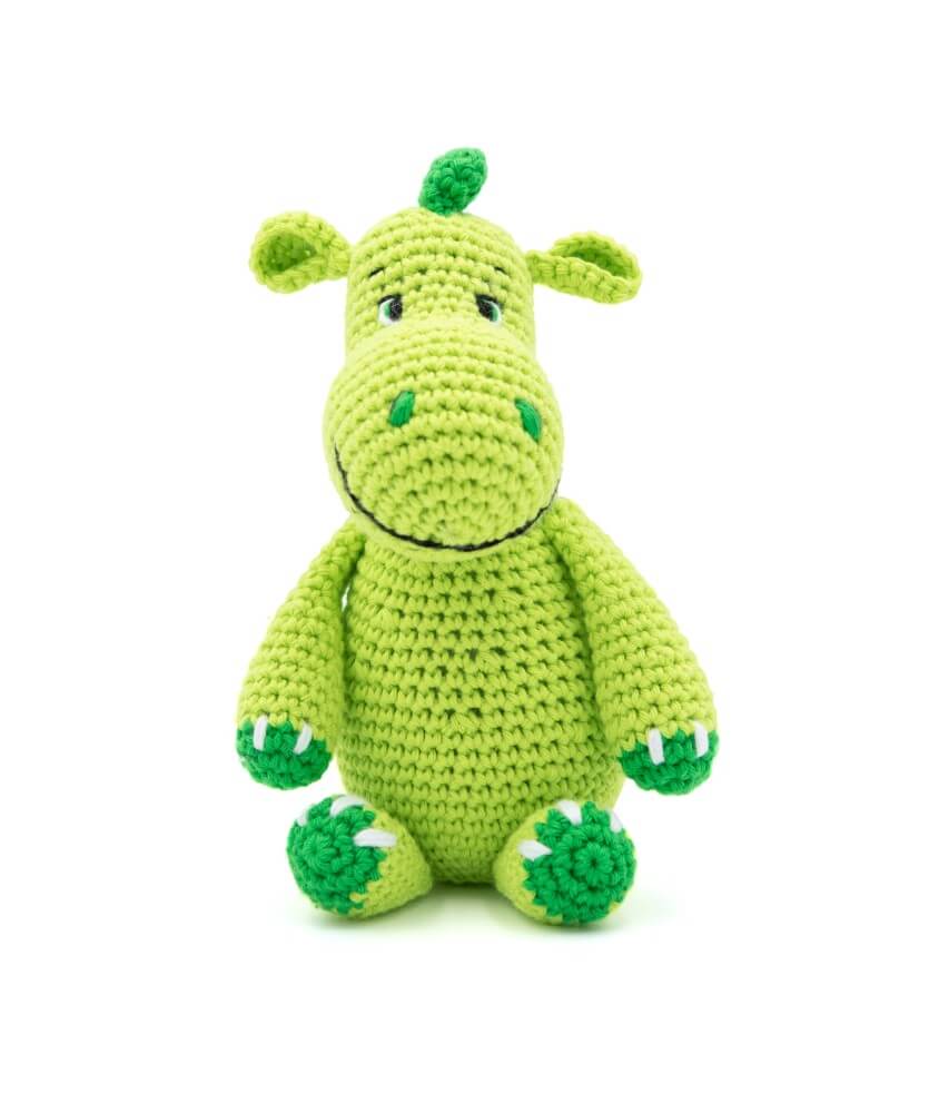 Kit de crochet Gründl Dieter le Dino – Créez votre dinosaure au crochet facilement Kit de crochet Gründl Dieter le Dino – Créez votre dinosaure au crochet facilement