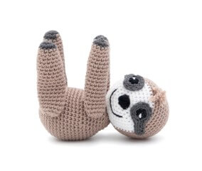 Kit de crochet Gründl Fred le Paresseux – Créez votre paresseux amigurumi en 100 % coton