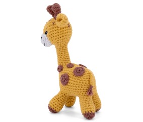 Kit de crochet Gründl Gina la Girafe – Créez votre girafe amigurumi en 100 % coton