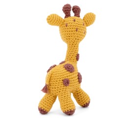 Kit de crochet Gründl Gina la Girafe – Créez votre girafe amigurumi en 100 % coton
