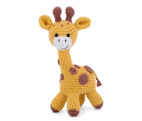 Kit de crochet Gründl Gina la Girafe – Créez votre girafe amigurumi en 100 % coton