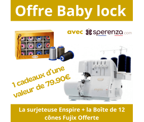 Surjeteuse ENSPIRE - Baby Lock - Garantie 5 ans - Offre cadeaux offert Sperenza