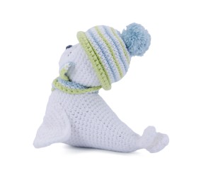 Kit de crochet Gründl Robbie le Phoque – Créez votre phoque amigurumi en 100 % coton