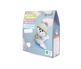 Kit de crochet Gründl Robbie le Phoque – Créez votre phoque amigurumi en 100 % coton