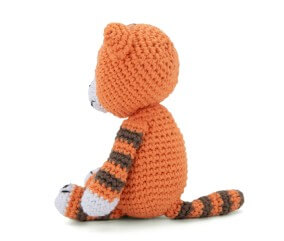 Kit de crochet Gründl Timmy le Tigre – Créez votre tigre amigurumi en 100 % coton