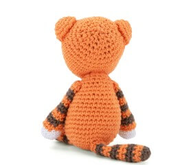 Kit de crochet Gründl Timmy le Tigre – Créez votre tigre amigurumi en 100 % coton
