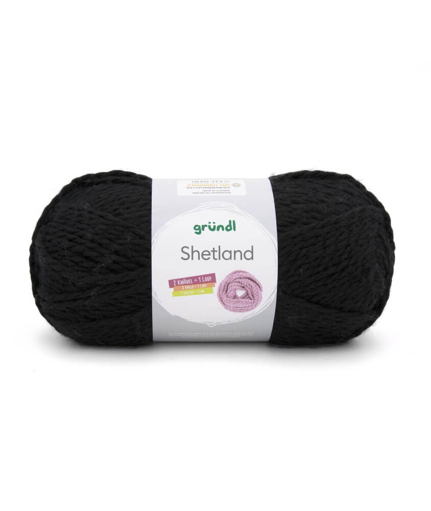 Pelote de laine à tricoter SHETLAND - 100GR - GRUNDL