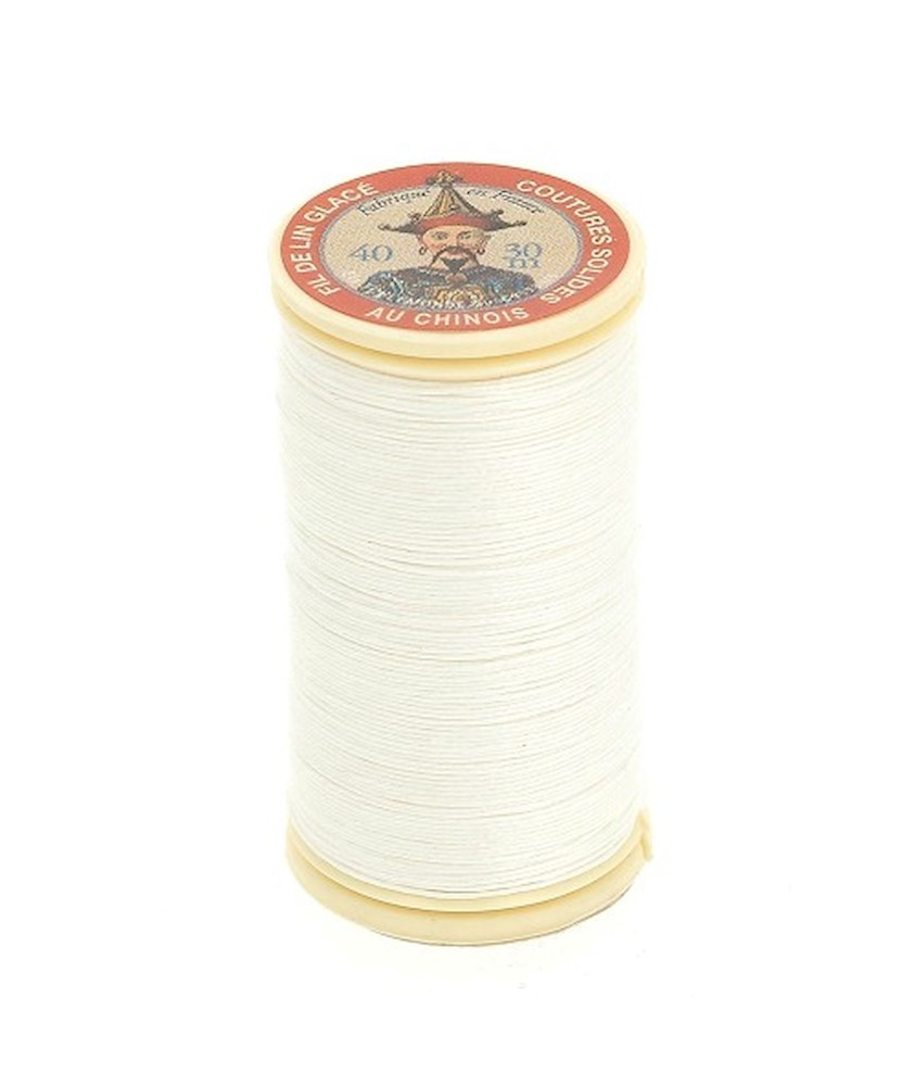 Fil lin glacé 30 m – Fil au Chinois – N° 40 – Fil de lin retors, lisse, résistant Fil lin glacé 30 m – Fil au Chinois – N° 40 – Fil de lin retors, lisse, résistant