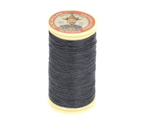Fil lin glacé 30 m – Fil au Chinois – N° 40 – Fil de lin retors, lisse, résistant