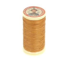 Fil lin glacé 30 m – Fil au Chinois – N° 40 – Fil de lin retors, lisse, résistant