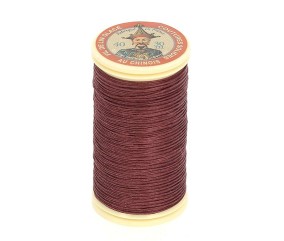 Fil lin glacé 30 m – Fil au Chinois – N° 40 – Fil de lin retors, lisse, résistant