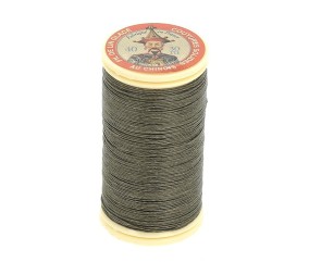 Fil lin glacé 30 m – Fil au Chinois – N° 40 – Fil de lin retors, lisse, résistant