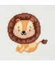 Mini Kit Point de Croix Lion - 12 x 12 cm - Trimits
