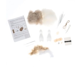 Kit Feutrine Souris - 7 x 12 cm - Trimits
