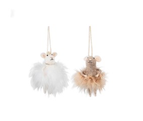 Kit Feutrine Souris - 7 x 12 cm - Trimits