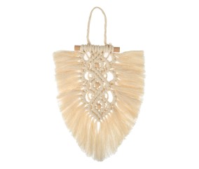 Kit Macramé Plume - 25 x 20 cm - Trimits