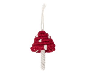 Kit Macramé Champignon - 7 x 12 cm - Trimits