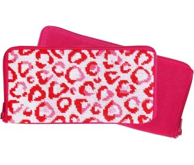 Kit de Demi-Point – Étui à Lunettes Love Leopard – 18 x 9 cm -Trimits