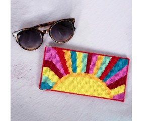 Kit de Demi-Point – Étui à Lunettes Rayon de Soleil – 18 x 9 cm -Trimits