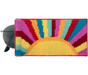 Kit de Demi-Point – Étui à Lunettes Rayon de Soleil – 18 x 9 cm -Trimits