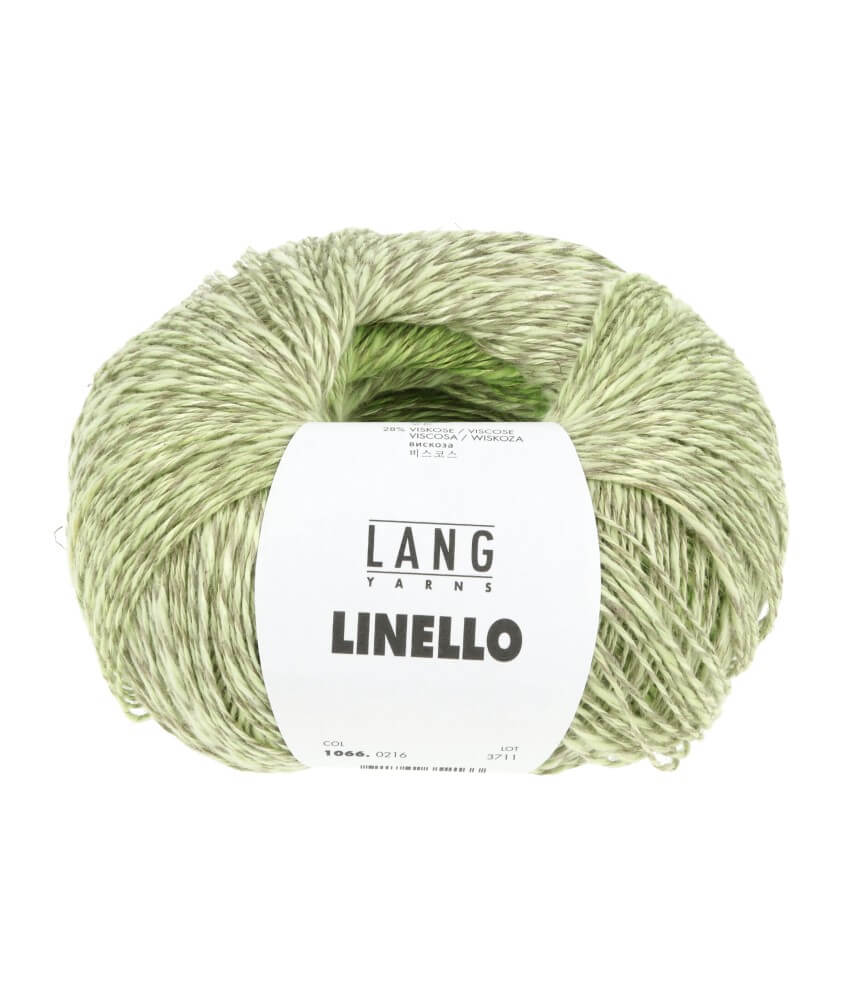 Pelote de lin et coton à tricoter Linello - 100GR - Lang Yarns