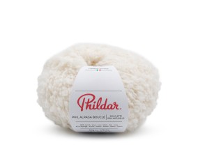 Pelote de Laine et Alpaga à Tricoter Phil Alpaga Bouclé – Phildar - Un fil luxueux au rendu texturé chic