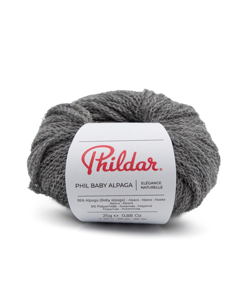 Pelote exceptionnelle en Alpaga à tricoter Phil Baby Alpaga – 25 gr – Phildar Pelote exceptionnelle en Alpaga à tricoter Phil Baby Alpaga – 25 gr – Phildar