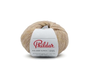 Pelote exceptionnelle en Alpaga à tricoter Phil Baby Alpaga – 25 gr – Phildar