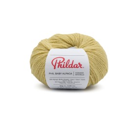 Pelote exceptionnelle en Alpaga à tricoter Phil Baby Alpaga – 25 gr – Phildar