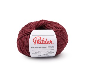 Fil à tricoter laine Mérinos Extrafine, Soie et Mohair - PHIL SOIE MERINOS – Phildar