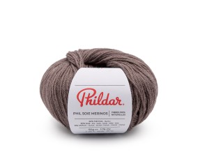 Fil à tricoter laine Mérinos Extrafine, Soie et Mohair - PHIL SOIE MERINOS – Phildar