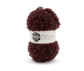 Fil bouclette ultra doux & texturé - PINGO CURL ALPAGA - Pingouin