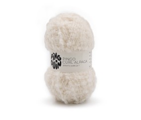 Fil bouclette ultra doux & texturé - PINGO CURL ALPAGA - Pingouin